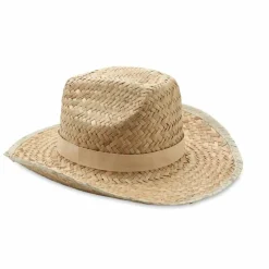TEXAS Chapeau de cow-boy en paille - GiftRetail MO6755