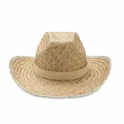 TEXAS Chapeau de cow-boy en paille - GiftRetail MO6755