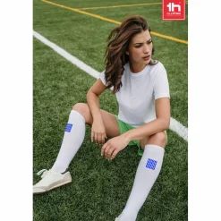TH Clothes 30304 - Chaussette de sport mi-mollet