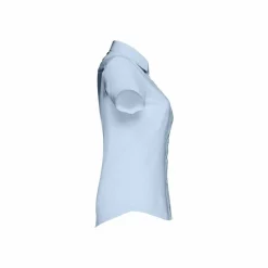 TH Clothes 30158 - Chemise oxford à manches courtes pour femmes