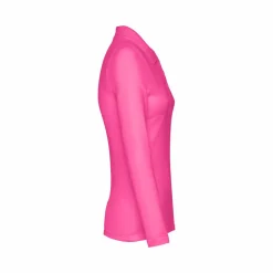 TH Clothes 30145 - Polo à manches longues pour femme