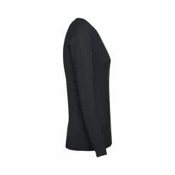 TH Clothes 30150 - Pull à col V pour femmes en coton et polyamide