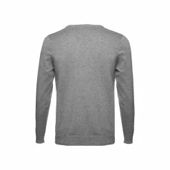TH Clothes 30149 - Pull col V pour homme en coton et polyamide