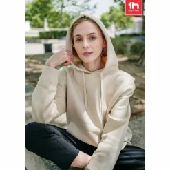 TH Clothes 30160 - Sweat (unisexe) avec capuche en coton et polyester