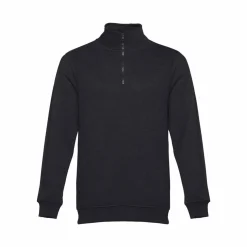 TH Clothes 30163 - Sweat-shirt col zippé unisexe