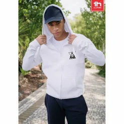 TH Clothes 30161 - Sweat-shirt homme en coton et polyester