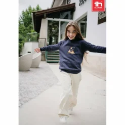 TH Clothes 30287 - Sweat-shirt pour enfants en coton et polyester recyclés