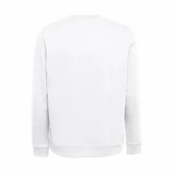 TH Clothes 30265 - Sweat-shirt (unisexe) en éponge italienne sans carte. Couleur blanche