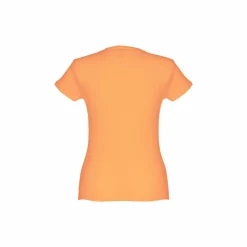 TH Clothes 30106 - T-shirt ceinturé en coton pour femme