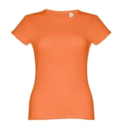 TH Clothes 30106 - T-shirt ceinturé en coton pour femme