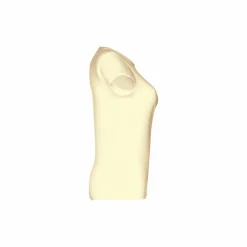 TH Clothes 30106 - T-shirt ceinturé en coton pour femme