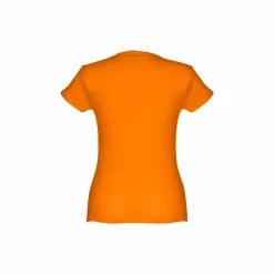 TH Clothes 30106 - T-shirt ceinturé en coton pour femme
