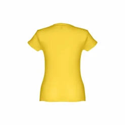 TH Clothes 30106 - T-shirt ceinturé en coton pour femme
