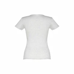 TH Clothes 30106 - T-shirt ceinturé en coton pour femme