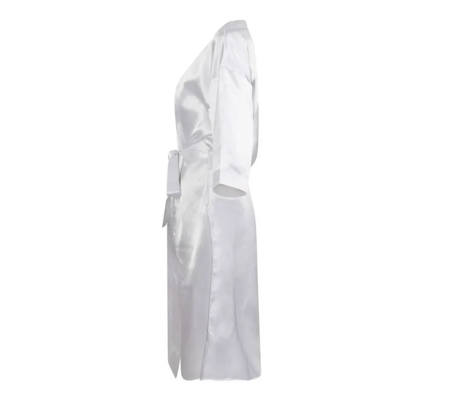 TOWEL CITY TC054 - Robe Kimono Satin Élégance Towel City