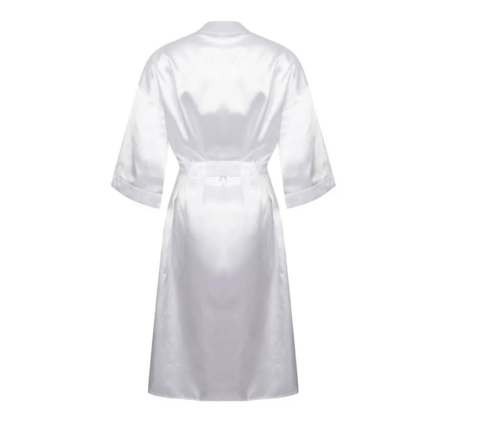 TOWEL CITY TC054 - Robe Kimono Satin Élégance Towel City