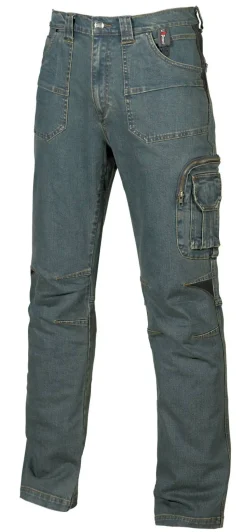 U-Power UPST071 - Jeans Multifonctions en Denim Stretch
