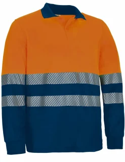 Valento POVAGAM - Polo h.v. m/longues GAMBIT