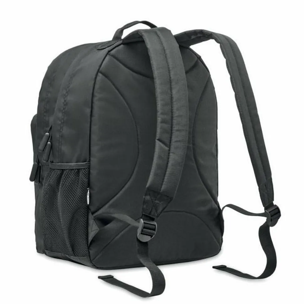 VALLEY BACKPACK Sac à dos ordinateur RPET 300D - GiftRetail MO2050