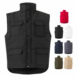 Velilla 36047 - Gilet rembourré multipoches (220g/m²), en polyester (100%)