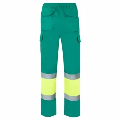 Velilla 36052 - Pantalon bicolore en sergé (210g/m²), doublé, multi-poches, en coton (20%) et polyester (80%)