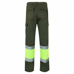 Velilla 36052 - Pantalon bicolore en sergé (210g/m²), doublé, multi-poches, en coton (20%) et polyester (80%)