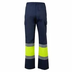 Velilla 36138 - Pantalon bicolore en sergé (190g/m²), en coton (20%) et polyester (80%)