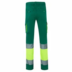 Velilla 36021 - Pantalon stretch multipoches bicolore (240g/m²), en coton (46%), EME (38%) et polyester (16%)