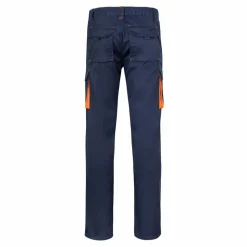 Velilla 36031 - Pantalon stretch bicolore, multipoches (240g/m²), en coton (46%), EME (38%) et polyester (16%)