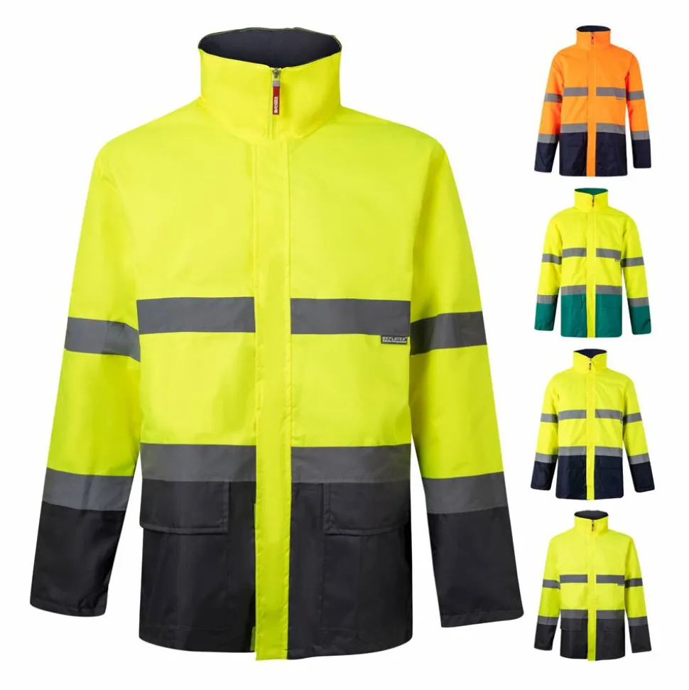 Velilla 36104 - Parka bicolore (190g/m²), en polyester (100%), avec enduction PU