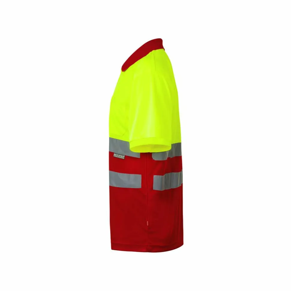 Velilla 36065 - Polo bicolore (160g/m²) à manches courtes, en polyester (100%)