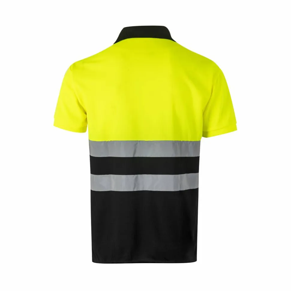 Velilla 36065 - Polo bicolore (160g/m²) à manches courtes, en polyester (100%)