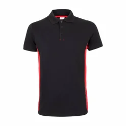 Velilla 36039 - Polo piqué bicolore (180g/m²), manches courtes, en coton (60%) et polyester (40%)