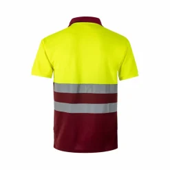 Velilla 36063 - Polo piqué bicolore (160g/m²) à manches courtes, en polyester (100%)