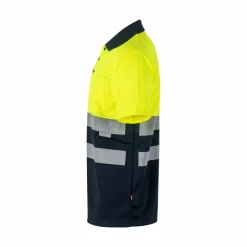 Velilla 36063 - Polo piqué bicolore (160g/m²) à manches courtes, en polyester (100%)
