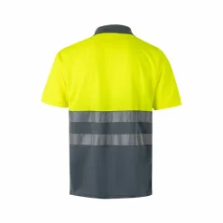 Velilla 36063 - Polo piqué bicolore (160g/m²) à manches courtes, en polyester (100%)