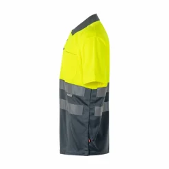 Velilla 36063 - Polo piqué bicolore (160g/m²) à manches courtes, en polyester (100%)