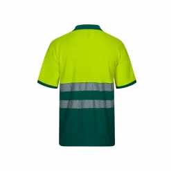 Velilla 36100 - Polo piqué bicolore (150g/m²) à manches courtes, en coton (55%) et polyester (45%)