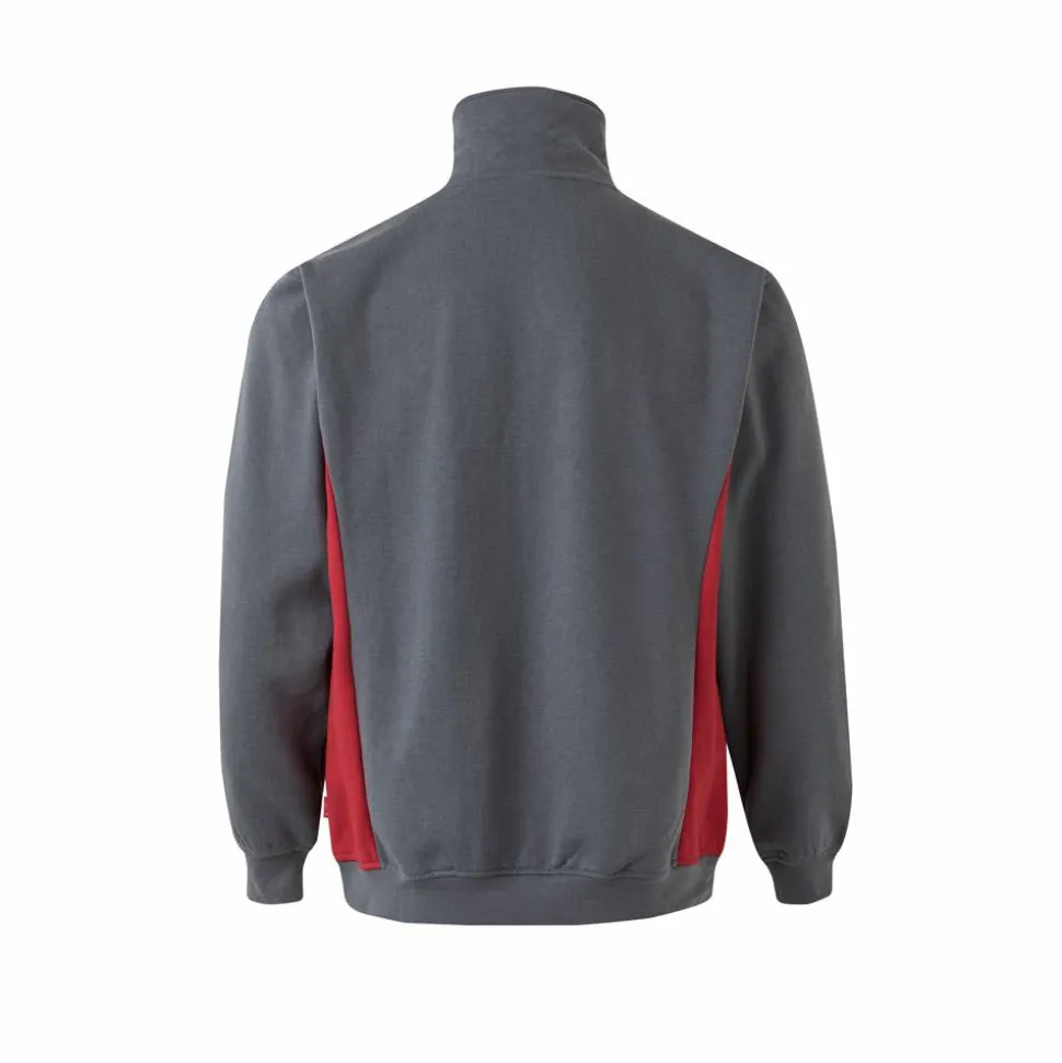 Velilla 36044 - Sweat bicolore en éponge (260g/m²), en polyester (65%) et coton (35%)