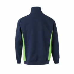 Velilla 36044 - Sweat bicolore en éponge (260g/m²), en polyester (65%) et coton (35%)
