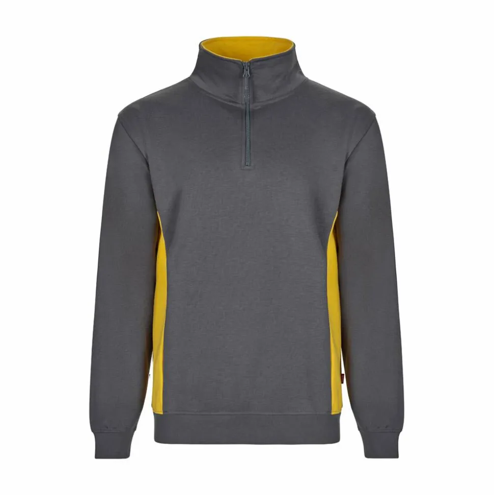 Velilla 36044 - Sweat bicolore en éponge (260g/m²), en polyester (65%) et coton (35%)