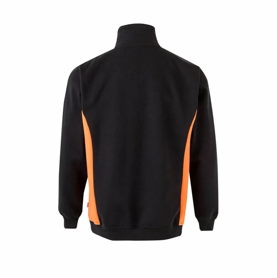 Velilla 36044 - Sweat bicolore en éponge (260g/m²), en polyester (65%) et coton (35%)
