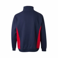 Velilla 36044 - Sweat bicolore en éponge (260g/m²), en polyester (65%) et coton (35%)