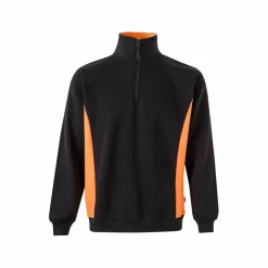 Velilla 36044 - Sweat bicolore en éponge (260g/m²), en polyester (65%) et coton (35%)