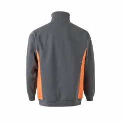 Velilla 36044 - Sweat bicolore en éponge (260g/m²), en polyester (65%) et coton (35%)