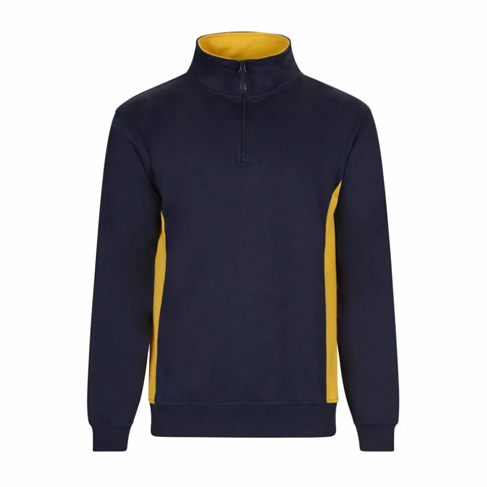 Velilla 36044 - Sweat bicolore en éponge (260g/m²), en polyester (65%) et coton (35%)
