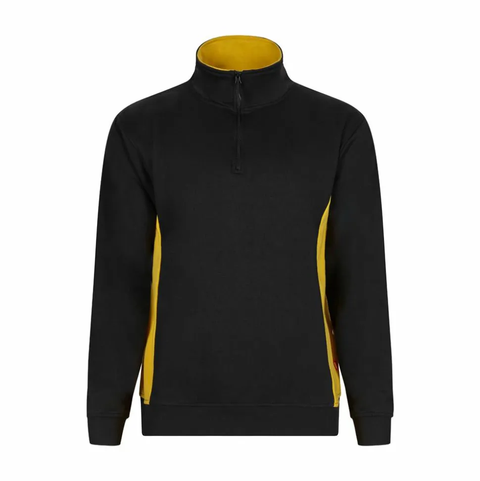 Velilla 36044 - Sweat bicolore en éponge (260g/m²), en polyester (65%) et coton (35%)