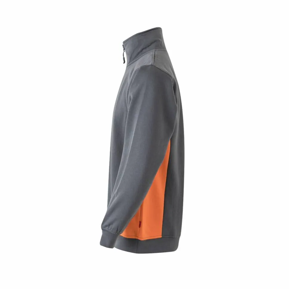 Velilla 36044 - Sweat bicolore en éponge (260g/m²), en polyester (65%) et coton (35%)