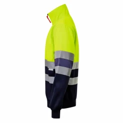 Velilla 36101 - Sweatshirt bicolore (300g/m²) en polyester éponge (100%)