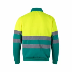 Velilla 36101 - Sweatshirt bicolore (300g/m²) en polyester éponge (100%)